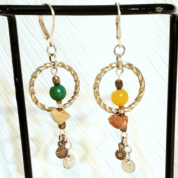 Semiprecious Stone Drop/Choker - Picture 5 of 7